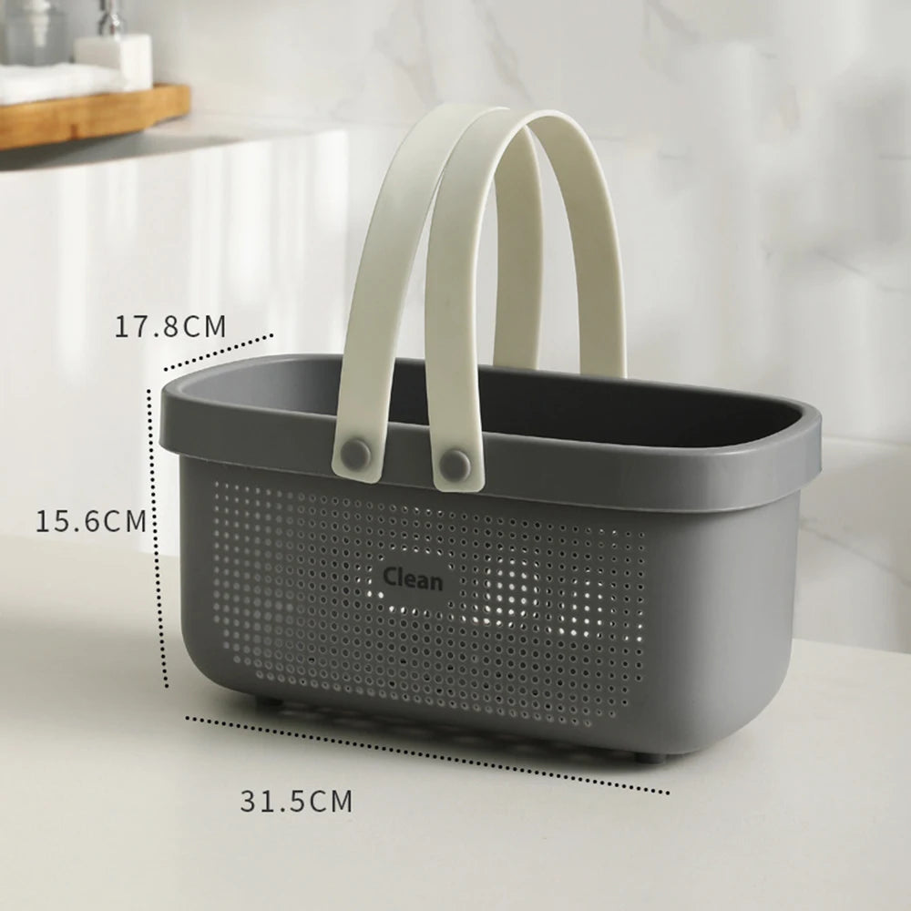 Mesh Shower Basket With Handle