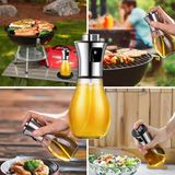 200ml glass Olive Oil Sprayer For Cooking Vegetables