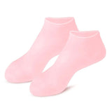 1Pair Silicone Moisturizing Skin Care Socks.