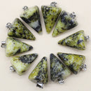 Reiki Natural Stone To Make Beautiful Pendants.