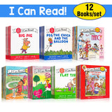 12 Books/Set I Can Read Phonics Books.