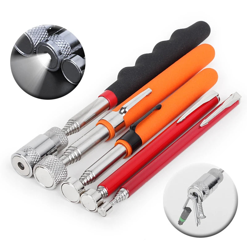 Mini Extendable Magnetic Rod To Pickup Nuts Or Bolts