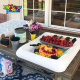 1p Inflatable Food Tray/Ice Bar For Swimming Pools