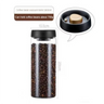 Coffee Bean Glass Storage Container With Press-Down Vacuum Seal