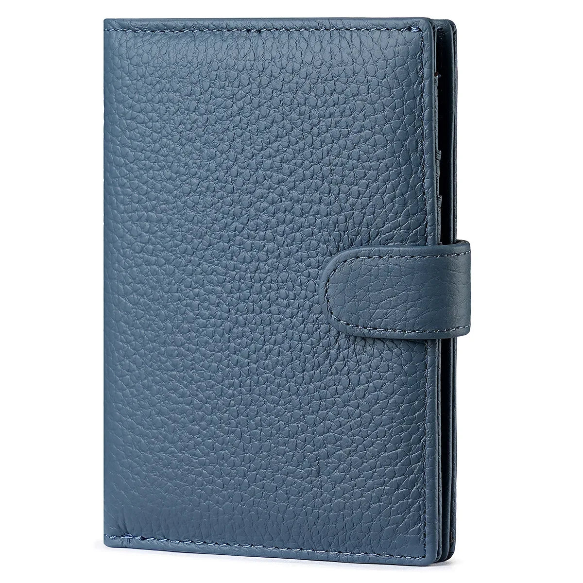 Men Or Women's RFID Slim Leather Passport Holder With Card And Money Slots