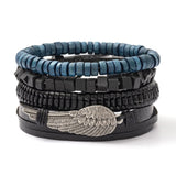 Multi-layer Elastic Buddha Beaded Bracelets
