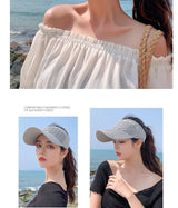 Elastic Fabric Sports Sun Cap