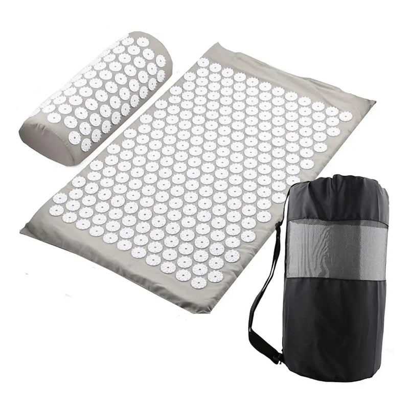 Acupressure Yoga Massage Mat With Pillow And Tote