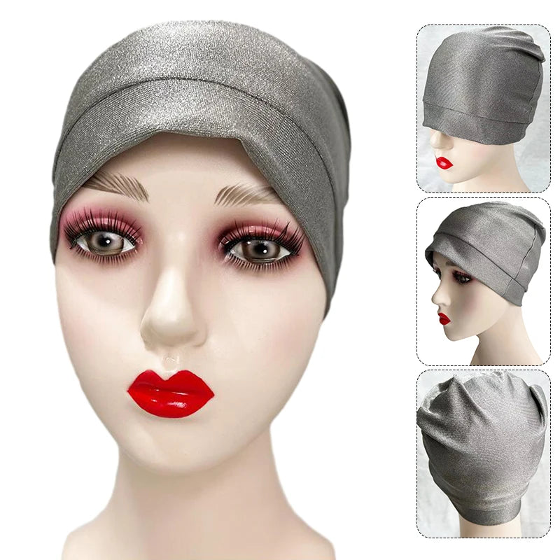 Men Or Women's 100% Silver Fiber Anti Radiation Electromagnetic Wave Shielding Beanies