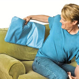 Blue Hand Wash Gel Ice Pack Cushion For Cooling Or Neck Support