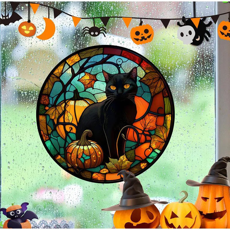 Halloween PVC Static Window Stickers.