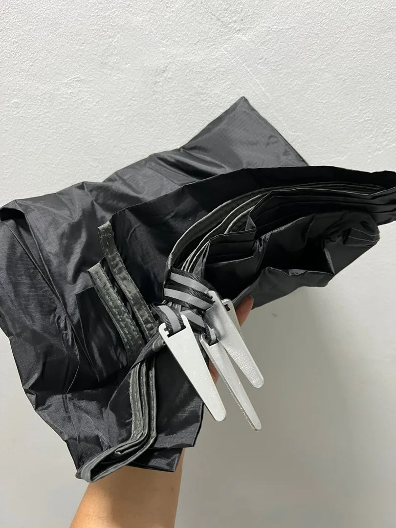 Ultralight Pocket Size Waterproof Tent Ground Sheet With Stakes