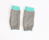Women's Half Finger Acrylic Knitted Mittens