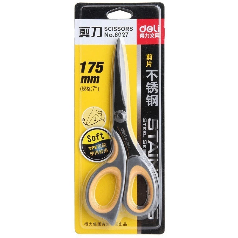 Deli-Stainless Steel 175mm Anti-Stick Scissors