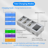 4in1 Battery Charging Hub for DJI Mini 3 PRO Drone Charger.