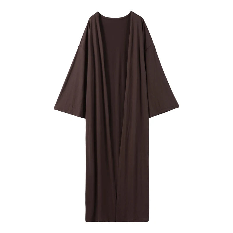 Women's 3 Piece Off Shoulder Sleeveless Cropped Tank Top With Elastic Wide Leg Pant And Long Cardigan