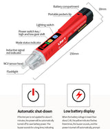 UNI-T AC Voltage Detector.  Electric LED tester pen. 12V- 1000V