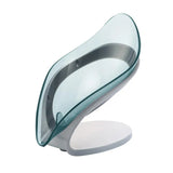 1pcs Non-Slip Leaf Soap Dish For Bathrooms Or Kitchen