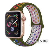 Sport Strap for Apple Watch Band 46mm 44mm 40mm 42-38-41mm 45mm  Series 10 9 8 7 6 SE 5 3 Ultra 2 49mm