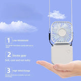 USB Rechargeable 3-speed Foldable Mini Fan
