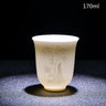 Chinese Three-dimensional White Porcelain Tea Cup
