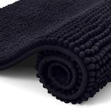Kitinjoy Chenille Non-slip Washable Quick Drying Bath Mat