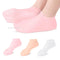 1Pair Silicone Moisturizing Skin Care Socks.