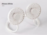 LED Rechargeable 3 Speed Silent Neck Fan