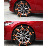 10/20Pcs Car Emergency Double Grove Anti Skid Winter Tire Accessories