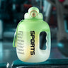 GIANXI  Plastic Sports Water Bottle With Straw