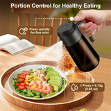 2-in-1 16 OZ Glass Leakproof Oil Sprayer & Dispenser For Cooking