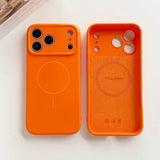 Liquid Soft Silicone Magsafe Wireless Charge Magnetic Case For iPhone 16 Plus 15 14 13 12 Pro Max 11 Cover