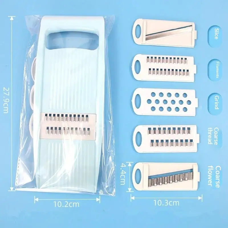 5 In 1 Slicer For Kitchen Vegetable