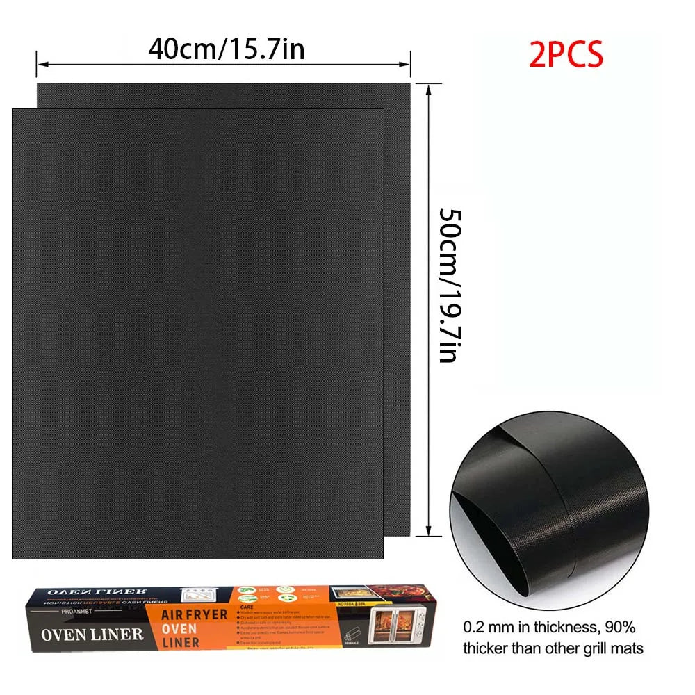 Reusable Non-stick Heat Resistant Baking/Grilling Mats