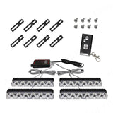 4X6 Wireless Remote Led Car Grid Emergency Lights