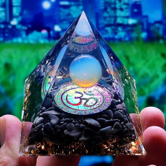 Energy Generator Orgone Pyramid For Meditaion.