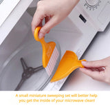 Mini Broom Dustpan Set For Desktop Or Keyboards