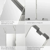 Foldable Aluminum Outdoor Cooking Wind Screen with Storage Bag for Camping