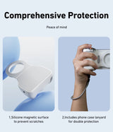 TELESIN Magnetic Phone Camera Holder With Remote Control For iPhone And Samsung