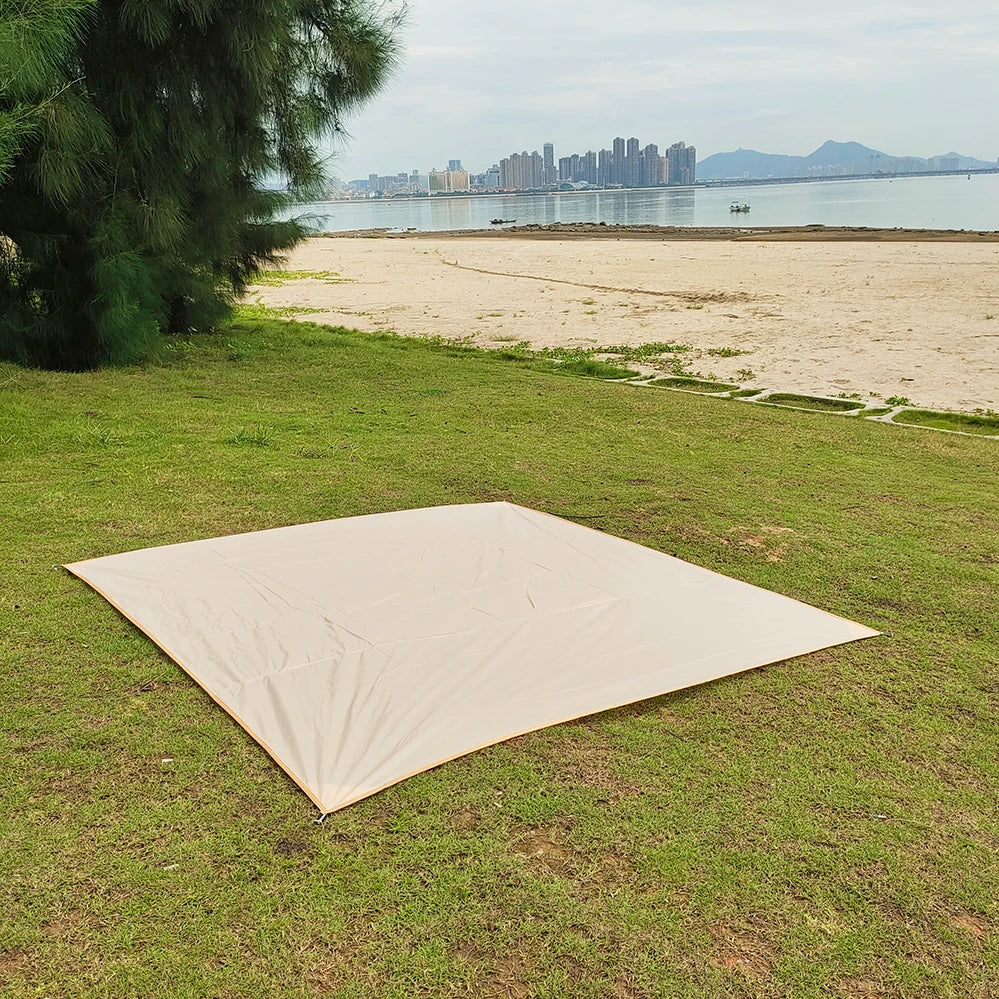 Ultralight Pocket Size Waterproof Tent Ground Sheet With Stakes