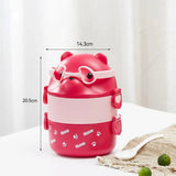 Stainless Steel Insulated Vacuum Cup With Spoon