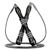 MOGOLD Durable Steel Wire Knot-Free Fitness Non-Slip Jump Rope |