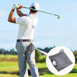 Square Microfiber Golf Ball Cleaning Towel With Carabiner