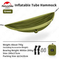 NatureHike Loading weight 200KG Ultralight Inflatable Camping Hammock.