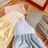 Children's Fleece  Hanging Hand Towels.