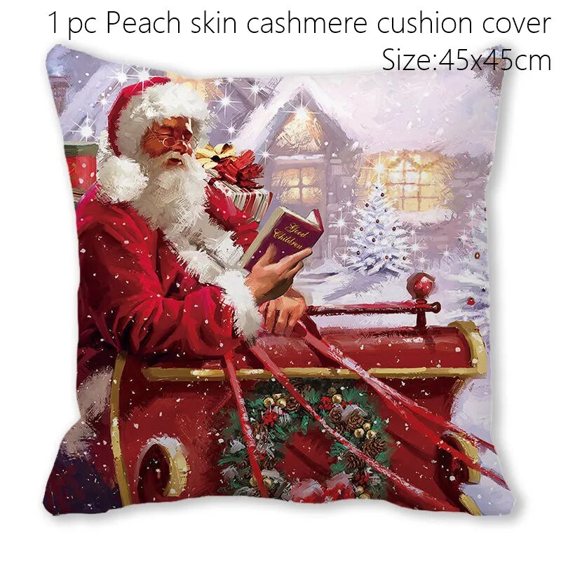 Christmas Decorative Doormat/Pillowcases.