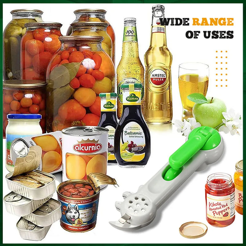 WALFOS Universal 6 In One Can Opener.