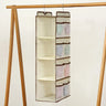 Hanging Non-woven Wardrobe Organizer With Optional Pockets And Drawers
