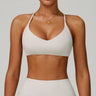 Women's Anti-Sweat Push Up Cross Shoulder Sports Bra