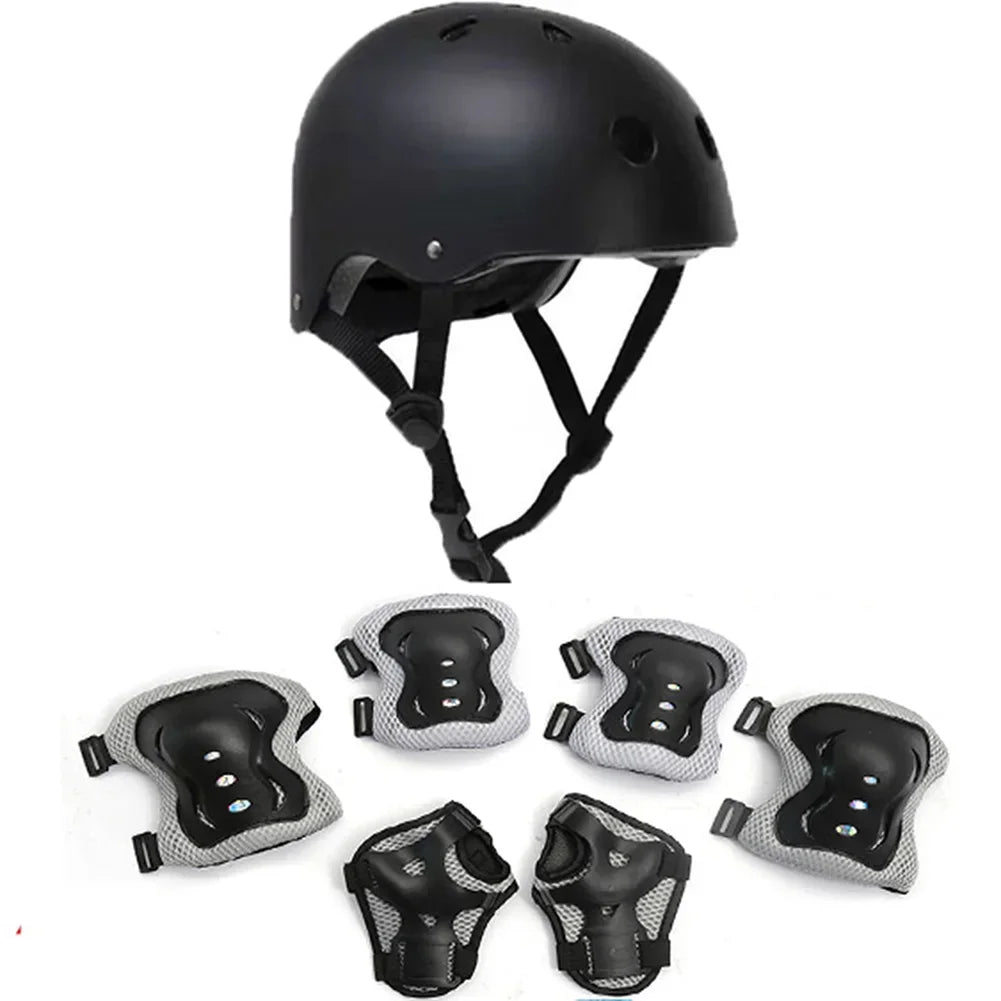 Children's Protective Body Gear And Breathable Helmet With EPS material for cushioning and shock absorption